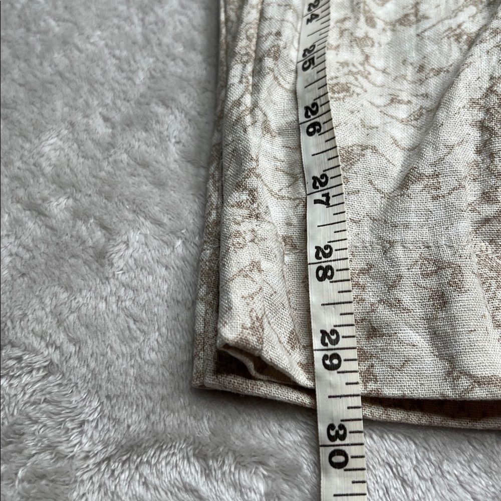 NWT REWASH L Snakeprint Linen Blend Drawstring Pa… - image 13